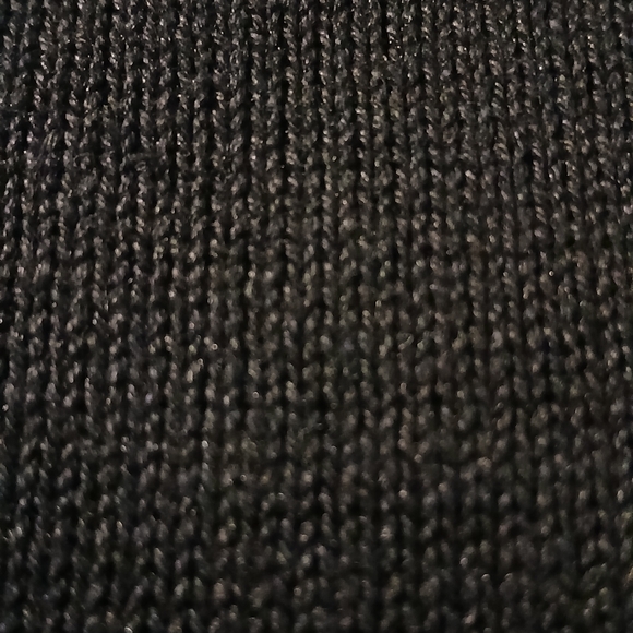 Vinatge Western Collection Black Sweater Floral Beaded Embroidery Size Large - Picture 6 of 7